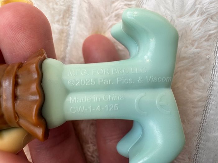 Burger King Squidward Toy SpongeBob Search For SquarePants Movie 2025 approx. 10 cm. Used Please see photos