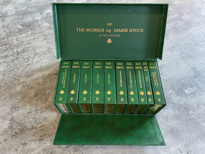 The works of James Joyce in ten volumes