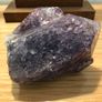 Cut Raw Natural Purple Mineral Rock Image 10