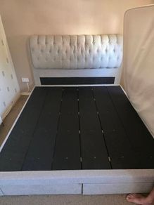 Superking bed frame (incl headboard)