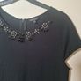 womens MASSIMO DUTTI black dress Size large Image 3
