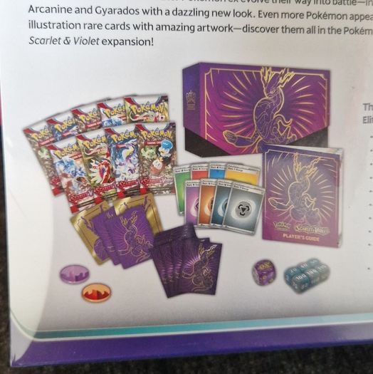Pokemon Scarlet and Violet Miraidon ETB (free shipping)