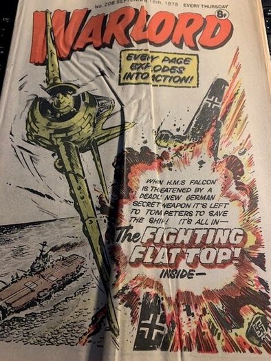 Warlord Comics x 10- Issues 175,179, 184,185,186,197,203,204, 205,208,- Jan 28th 1978- Sept 16th 1978 DC Thomson- Vintage UK Comics
