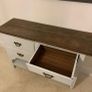 Antique Painted Side Table Image 5