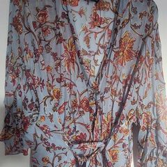 zara blouse size large