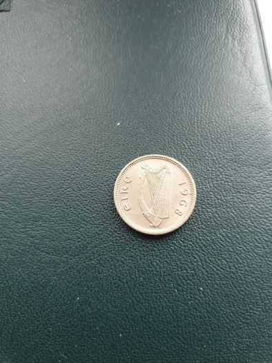1968 Irish Threepence