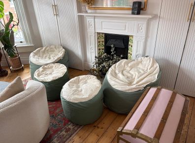Set of bean bags from The Bean Bag Company