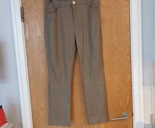 H&M Mink Faux Leather  Trousers.  S.16 (14).  B.N.W.T  (No Paper Tag).