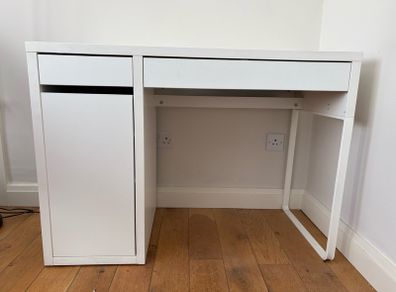 IKEA MICKE Office Desk, White 105 x 50 cm