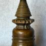 Buddhist Stupa - Bronze, Signed Image 5