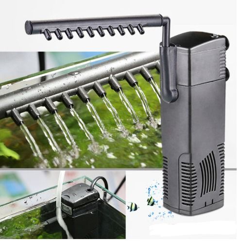 3W/8W16W  3 in 1 Multi-function Aquarium Submersible Internal Filter