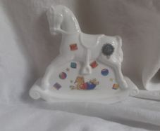 Royal Tara China Rocking Horse Money Bank.
