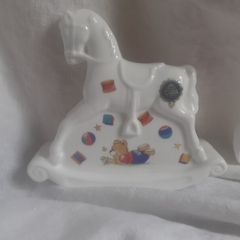 Royal Tara China Rocking Horse Money Bank.