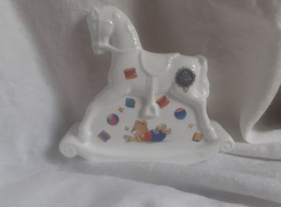 Royal Tara China Rocking Horse Money Bank.