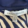 Ladies Navy & Cream Midi Dress from Laura Ashley. Size UK 12 / EU 40 Image 2