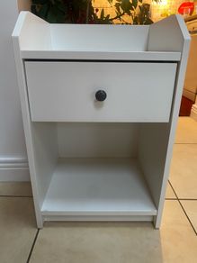White side table