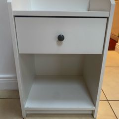 White side table