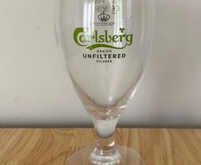 Box of 20 Carlsberg Half Pint Beer Glasses