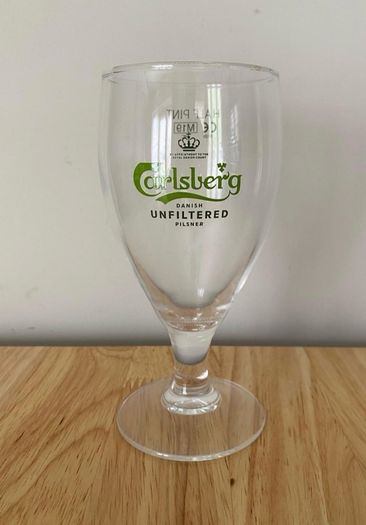 Box of 20 Carlsberg Half Pint Beer Glasses
