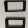 Humbucker Pickup Mounting Rings Set of Neck Bridge Pickup Frame Mounting Rings for Replacement electric guitar parts Ibanez Jackson esp charvel Image 2