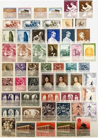 Vatican Pope city stamps good bundle Mint unused condition