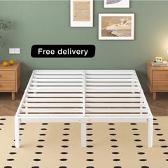 6ft Super King Bed Frame 30.5 cm High with Rounded Corner Legs
