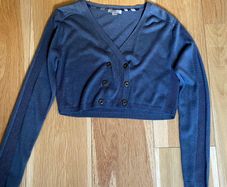 Burberry crop cardigan, new without tags
