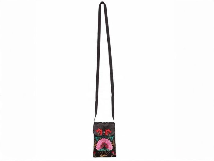Brand New Embroidered Phone Bag