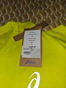 Asics core shorts and t shirt