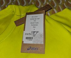 Asics core shorts and t shirt
