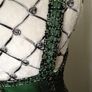 BNWT...Stunning Sage/Black Occasion Wear Dress With Stretch (labelled 8. Size 10-12) Image 7
