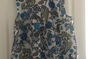 El Corte Ingles Sleeveless Print Top BNWT