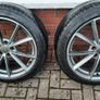 Audi RS4c 19 inch alloys,  V Spoke. 245,40,19 Michelin Pilot Sport 4 and Michelin Primacy 3 Image 3