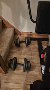 dumbells bench weights