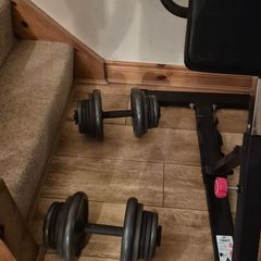 dumbells bench weights