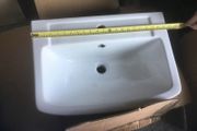 Vogue bathroom sink with pedestal and tap new