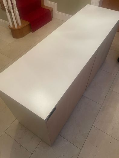 MALM Chest of 6 drawers, white, 160x78 cm WHITE