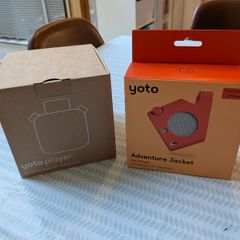 New Yoto player 3rd gen with orange cover