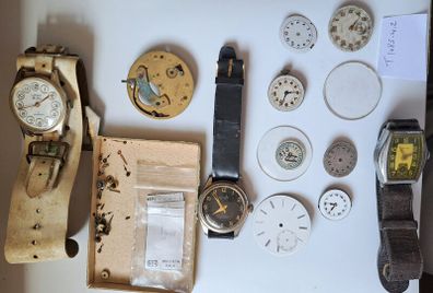 Antique Parts & Vintage Wristwathes for Parts or Repair