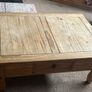 Solid pine coffee table Image 3