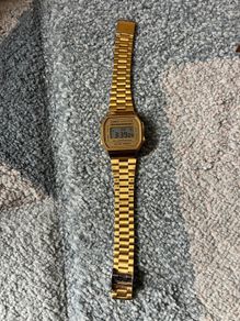 Free Casio A168 Gold Digital Watch Working