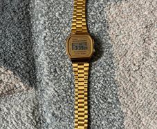 Free Casio A168 Gold Digital Watch Working