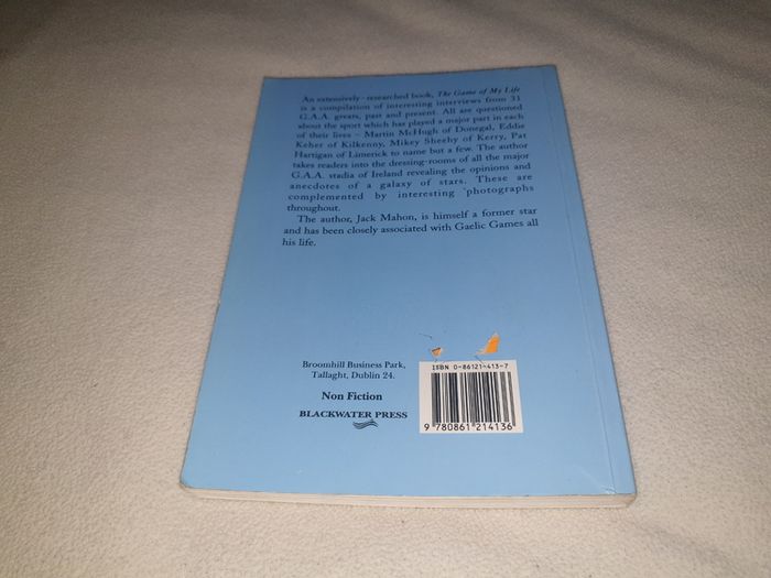 The Game of My Life  Gaa Book For Sale Here