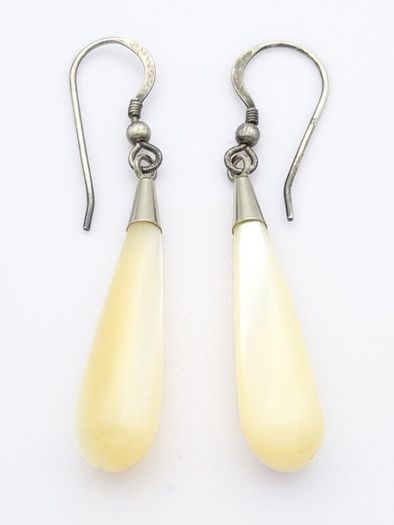 Sterling Silver Shell Earrings