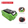 BRAND NEW 6000mAh Rechargeable Replacement Battery For Creabest 200W GreenWorks G-MAX GMAX 29462 29472 22272 Battery 29717 Image 3