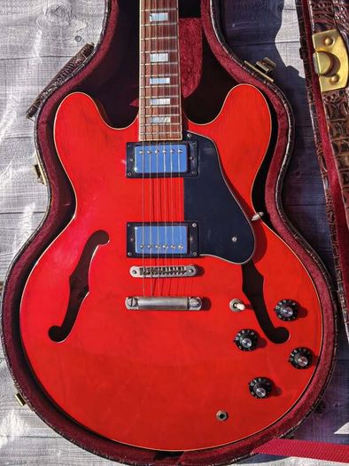 1978 Fernandes MIJ FSA60 (ES335) Semi Hollow Guitar (Delivery available)
