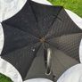 Vintage Black umbrella / parasol B & C Champion, Rare find Image 3