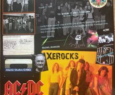 AC/DC Iconic live from the Atlantic studios AC/DC RED vinyl record. This brilliant album is in mint condition and very rare. Original inner and outer sleeve mint condition. Outer sleeve can be opened up into mini poster. A must have for any c