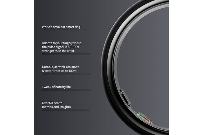 Oura Ring 5 - Stealth - Size 10