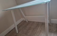 Glass top Desk